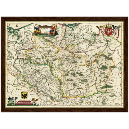 Historical city map  Test product horizontal 3 sizes