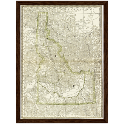 Historical city map  Test product horizontal 3 sizes