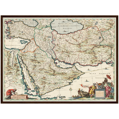 Historical city map  Test product horizontal 3 sizes