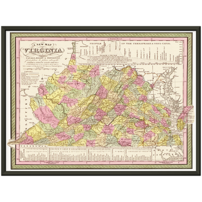 Historical city map  Test product horizontal 3 sizes