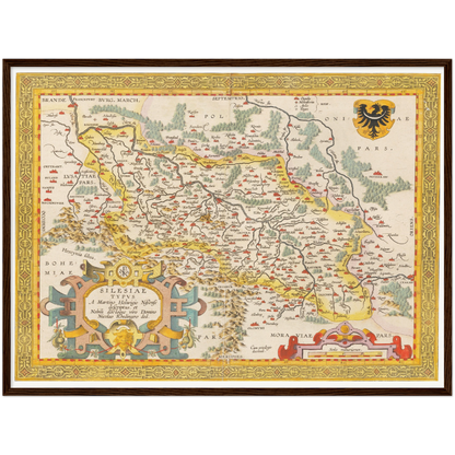 Historical city map  Test product horizontal 3 sizes