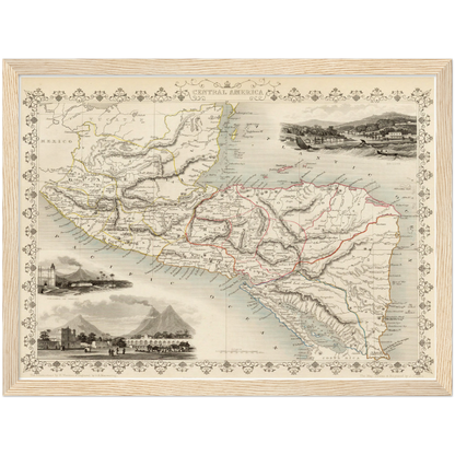 Mittelamerika um 1850