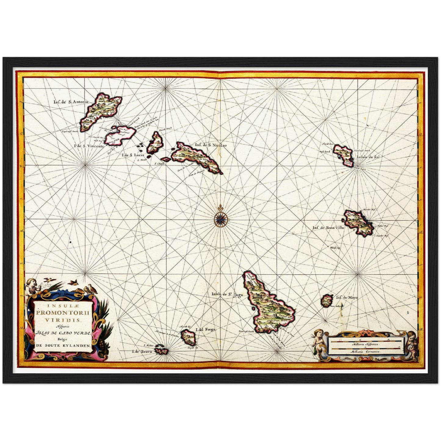 Historical city map  Test product horizontal 3 sizes