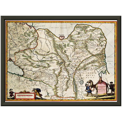 Historical city map  Test product horizontal 3 sizes