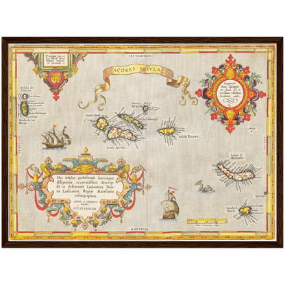 Historical city map  Test product horizontal 3 sizes