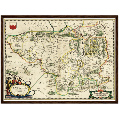 Historical city map  Test product horizontal 3 sizes