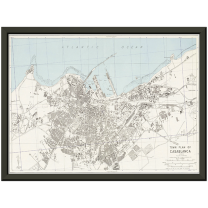 Historical city map  Test product horizontal 3 sizes