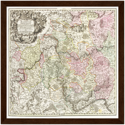 Historical city map  Test product horizontal 3 sizes