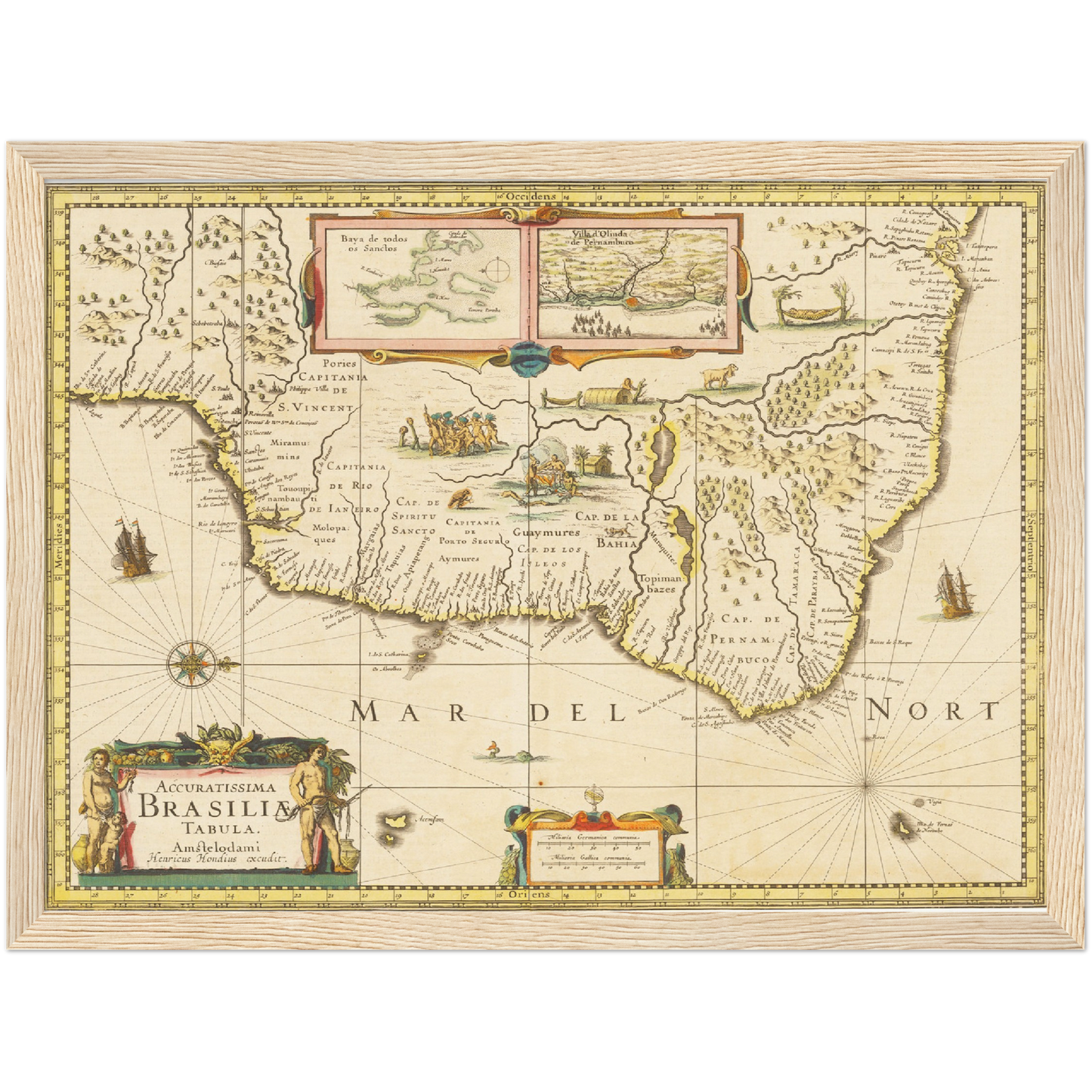 Brasilien um 1638