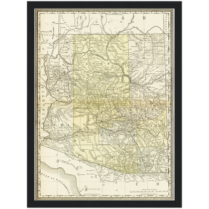 Historical city map  Test product horizontal 3 sizes