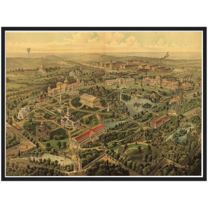 Historical city map  Test product horizontal 3 sizes