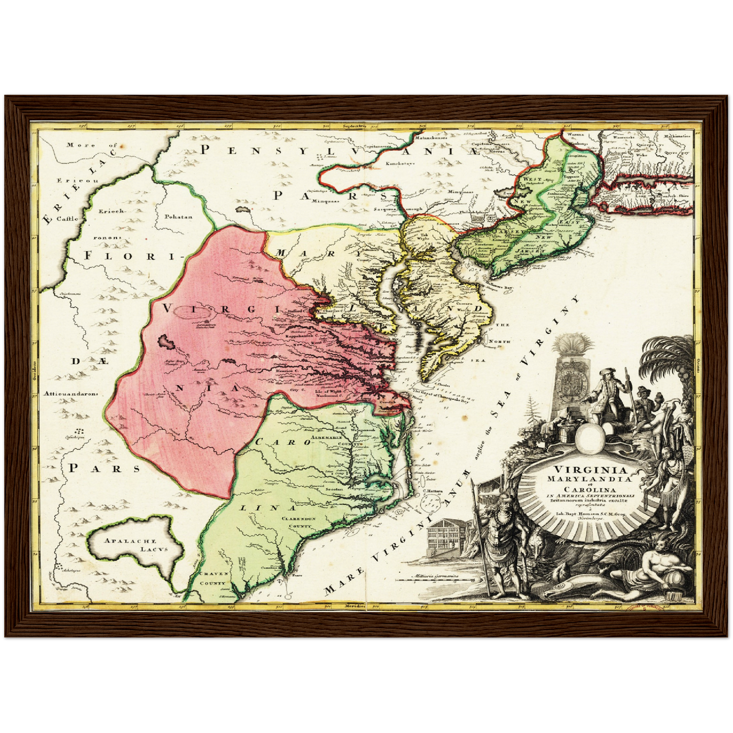 Historical city map  Test product horizontal 3 sizes