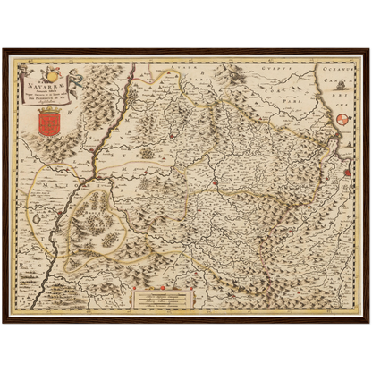 Historical city map  Test product horizontal 3 sizes