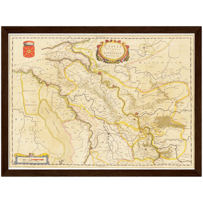 Historical city map  Test product horizontal 3 sizes