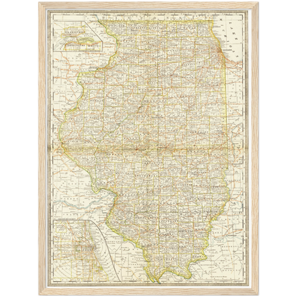 Historical city map  Test product horizontal 3 sizes