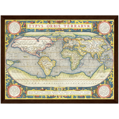 Historical city map  Test product horizontal 3 sizes