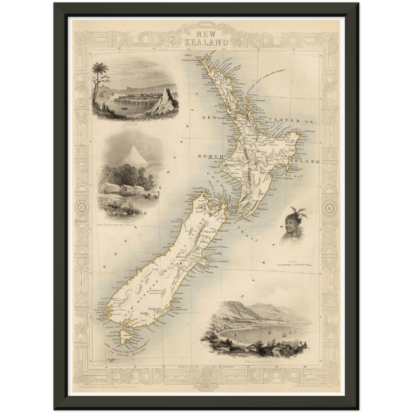 Neuseeland um 1850