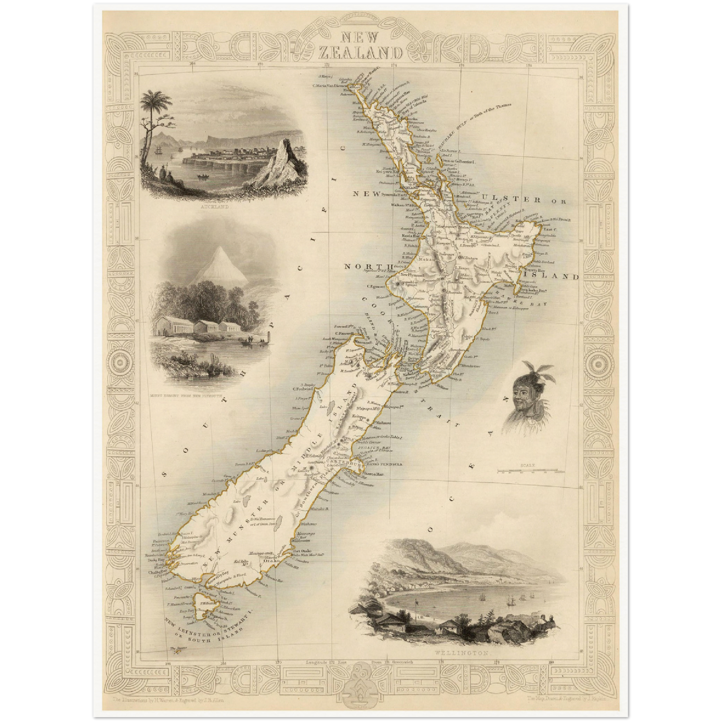 Neuseeland um 1850
