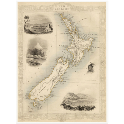 Neuseeland um 1850