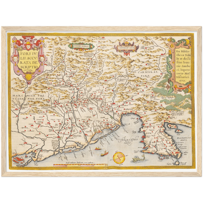 Historical city map  Test product horizontal 3 sizes