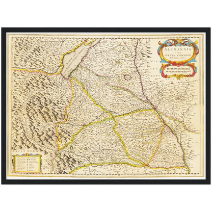 Oberschwaben um 1635