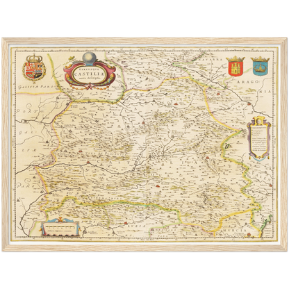 Historical city map  Test product horizontal 3 sizes