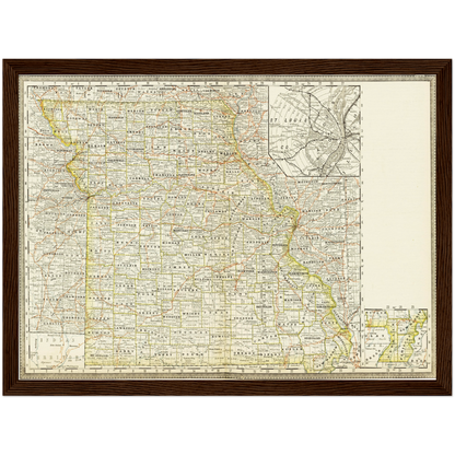 Historical city map  Test product horizontal 3 sizes