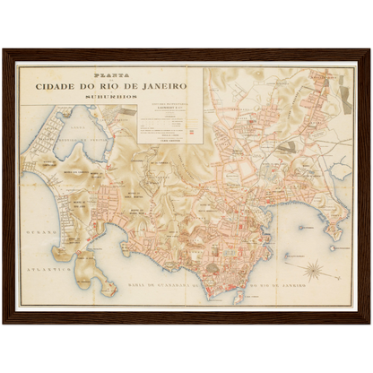 Historical city map  Test product horizontal 3 sizes