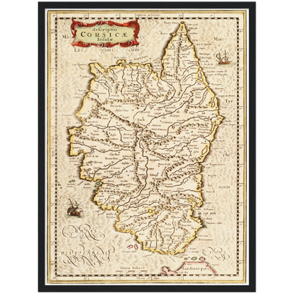 Historical city map  Test product horizontal 3 sizes