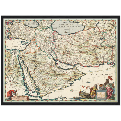 Historical city map  Test product horizontal 3 sizes