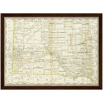 Historical city map  Test product horizontal 3 sizes