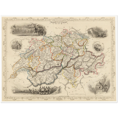 Schweiz um 1850
