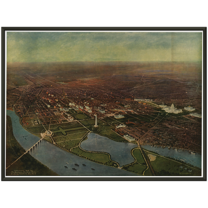 Historical city map  Test product horizontal 3 sizes