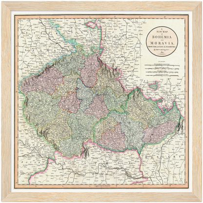 Historical city map  Test product horizontal 3 sizes