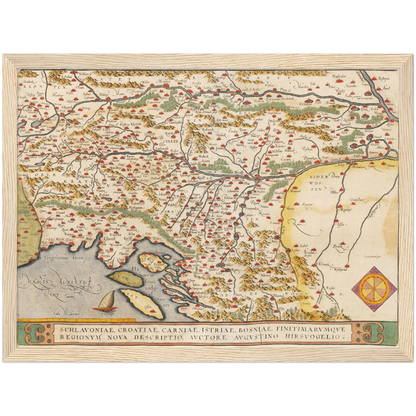 Kroatien um 1609