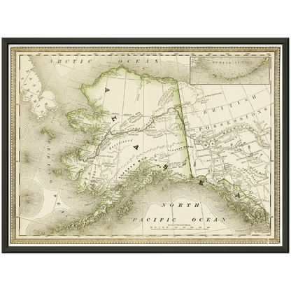 Historical city map  Test product horizontal 3 sizes