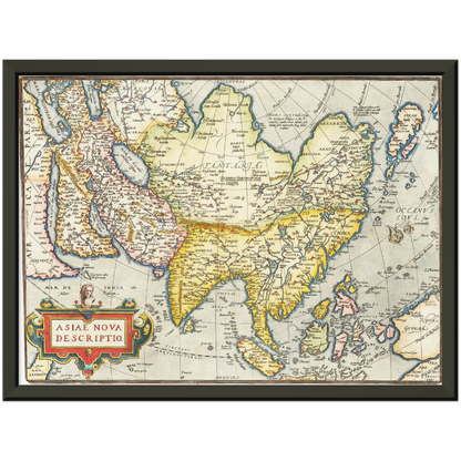 Historical city map  Test product horizontal 3 sizes
