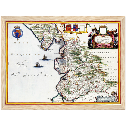 Lancashire um 1646