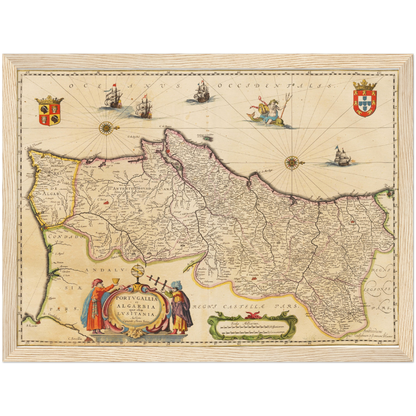 Historical city map  Test product horizontal 3 sizes