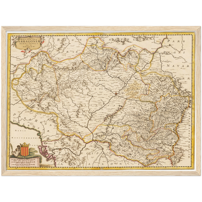 Historical city map  Test product horizontal 3 sizes