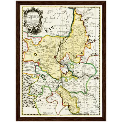 Magdeburg um 1725
