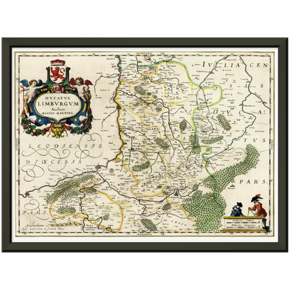 Historical city map  Test product horizontal 3 sizes