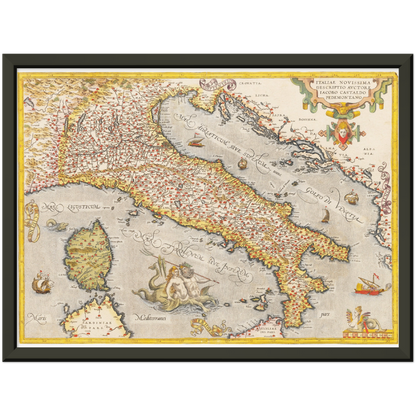 Historical city map  Test product horizontal 3 sizes