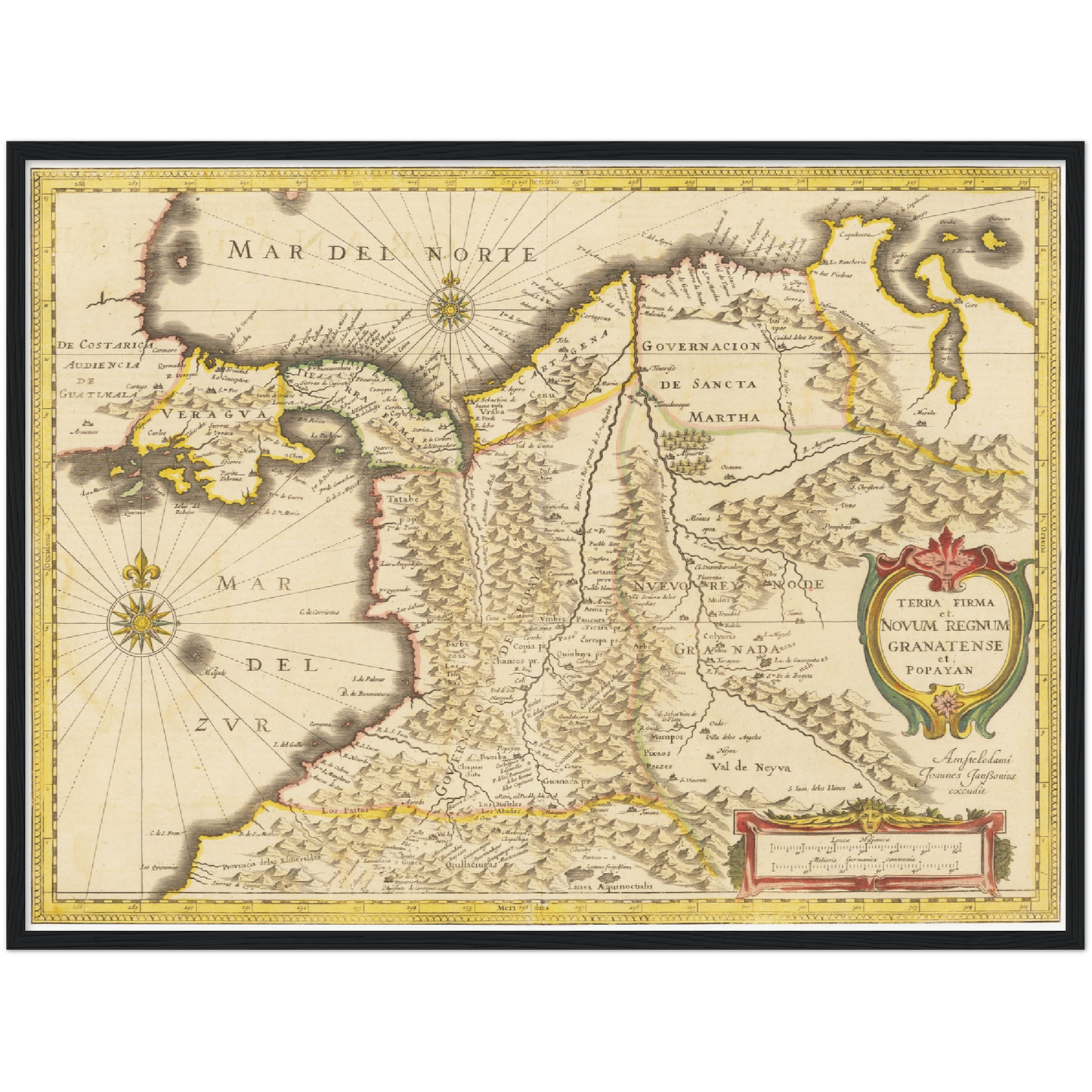 Kolumbien um 1638
