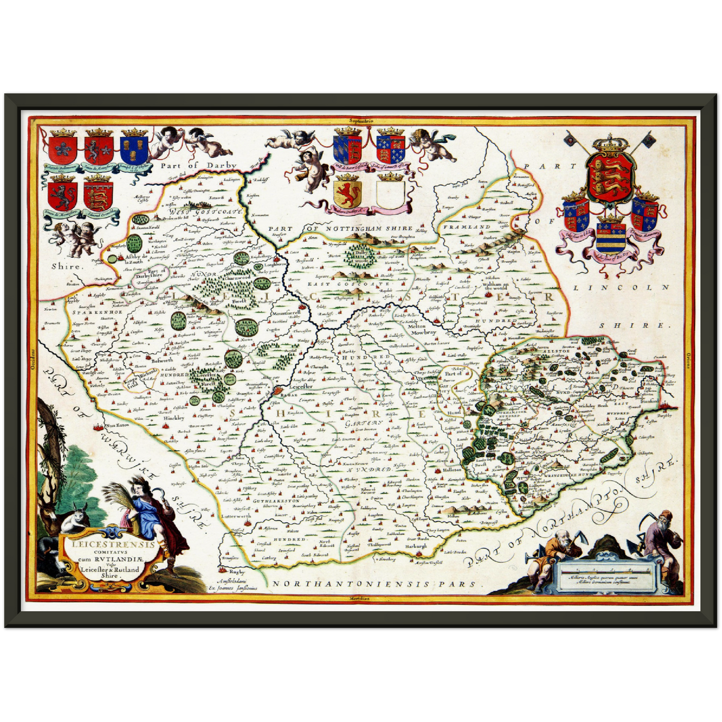 Leicestershire um 1646