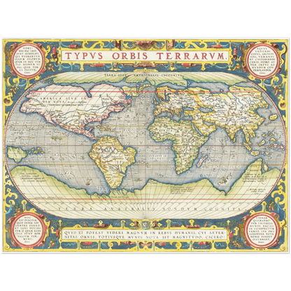 Historical city map  Test product horizontal 3 sizes