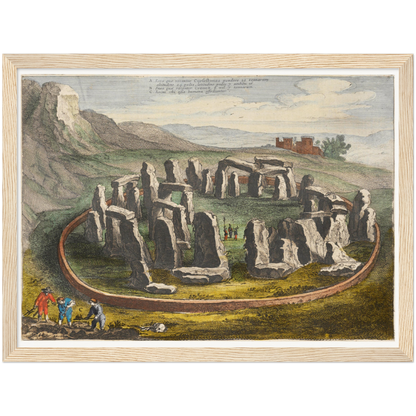 Historical city map  Test product horizontal 3 sizes