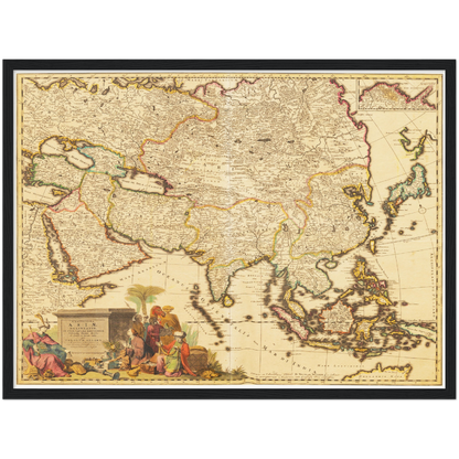 Historical city map  Test product horizontal 3 sizes
