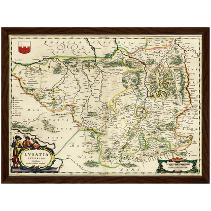 Historical city map  Test product horizontal 3 sizes