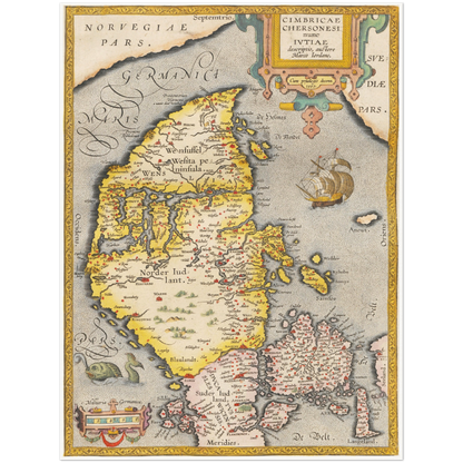 Historical city map  Test product horizontal 3 sizes